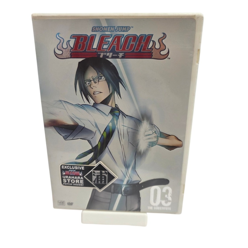 Bleach Vol 3 The Substitute DVD‎ Ep 9-12 Urahara Store Patch Insert VIZ Anime